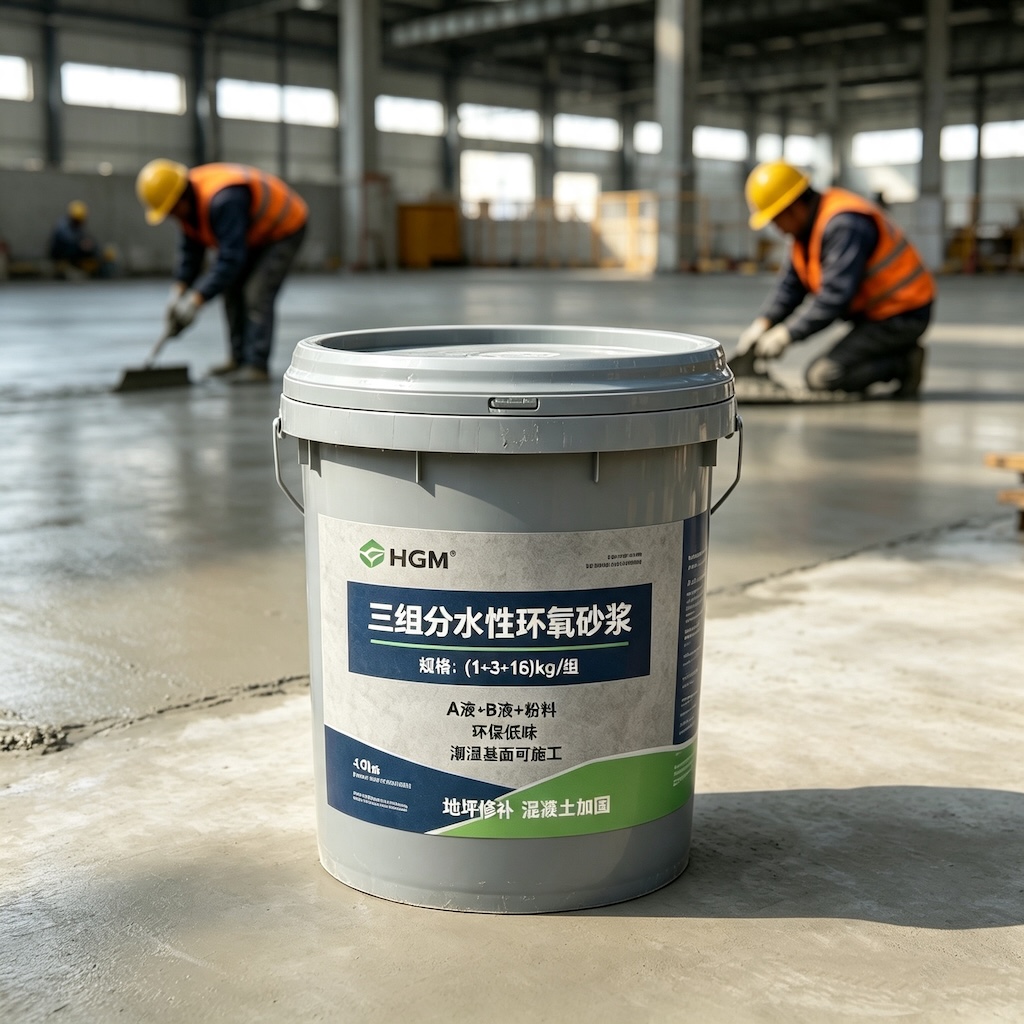 涪陵三组份水性环氧砂浆
